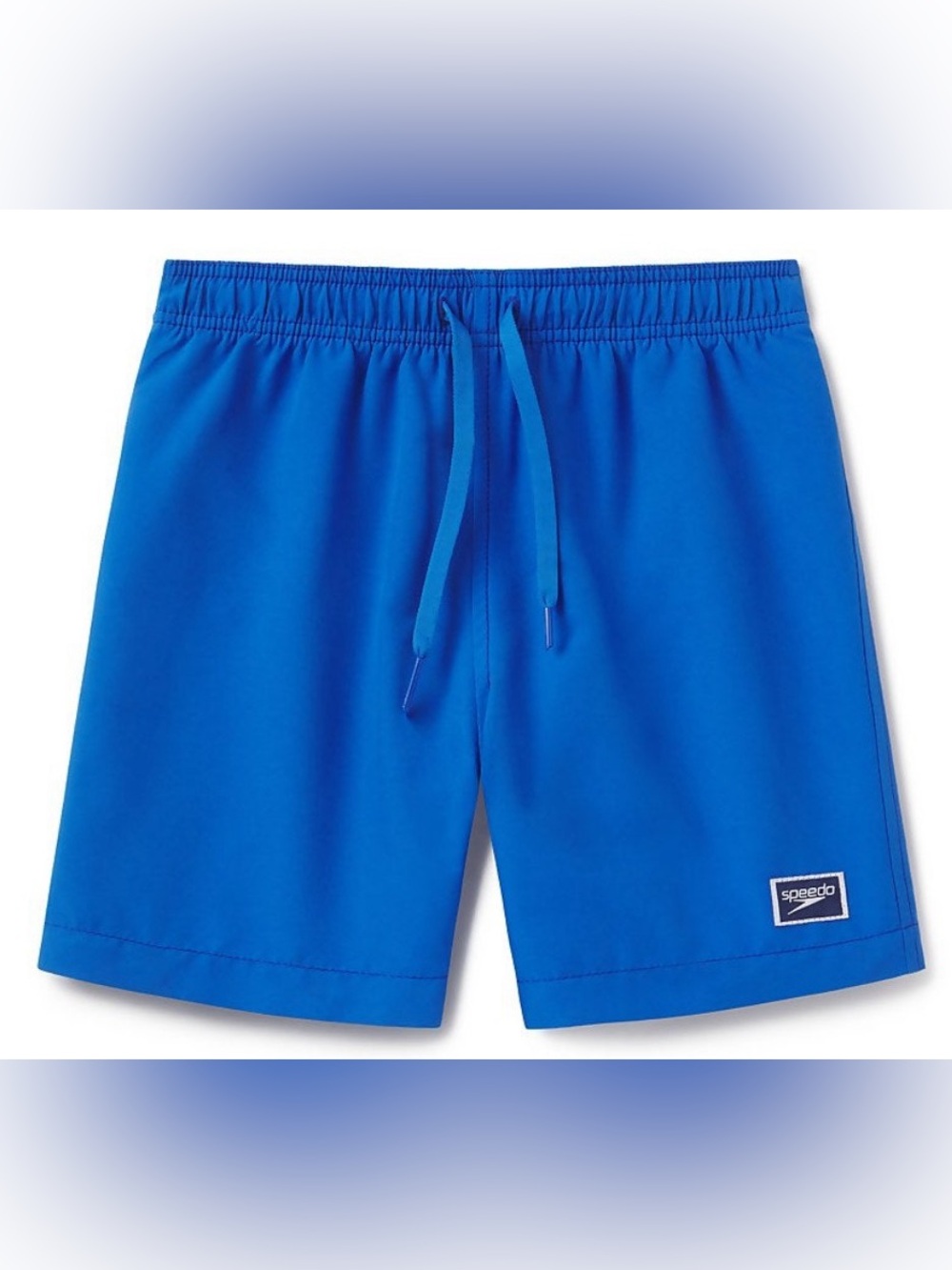 Speedo Boy’s Solid Rondo Volley 15” Blue Swim Shorts